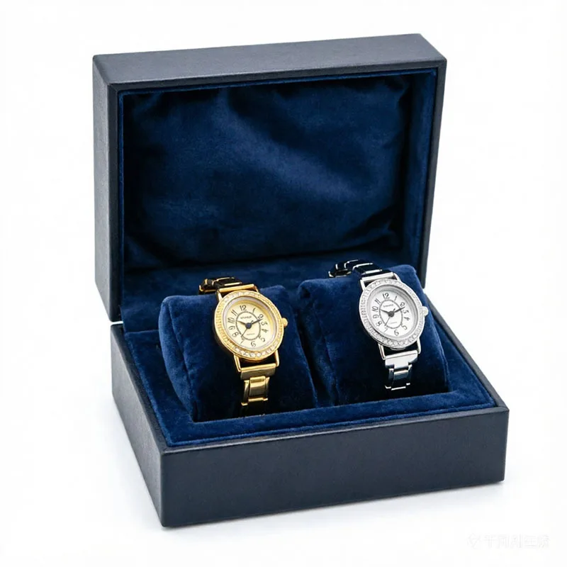 Fashion Niche Vintage Rhinestone Ladies Modular Watch Small Round Dial Adjustable Stainless Steel Band Niche Gift Wrist watch