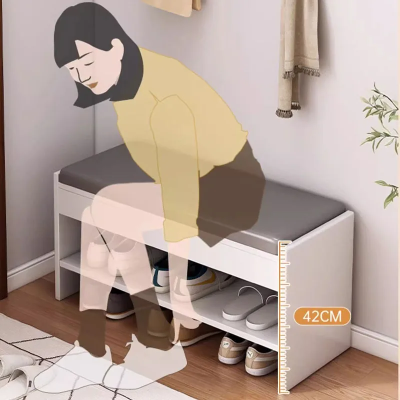 Slim Display Shoe Rack Organizer Storage Living Room Luxury Shoe Rack Designer Modern Slippers Gabinete Entrance Furniture