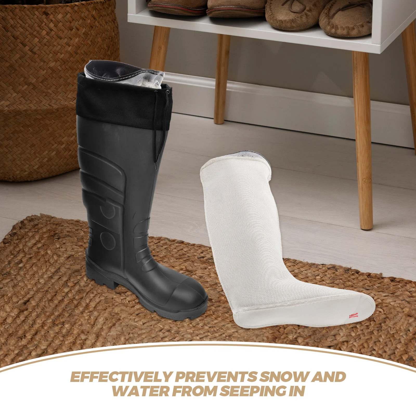 Warm Rain Boots for Snow Gloves Men Winter Shoe Pad Warmers Insert Liners Cold Weather Insulation Keep