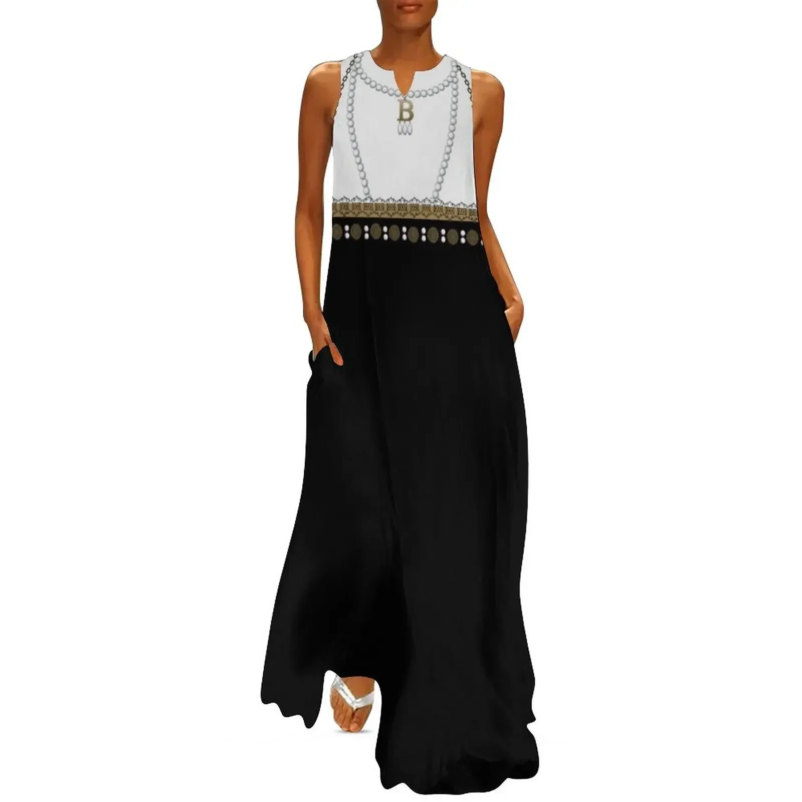 

Anne Boleyn Necklace Long Dress cute dress women long dresses Women dresses summer Dress