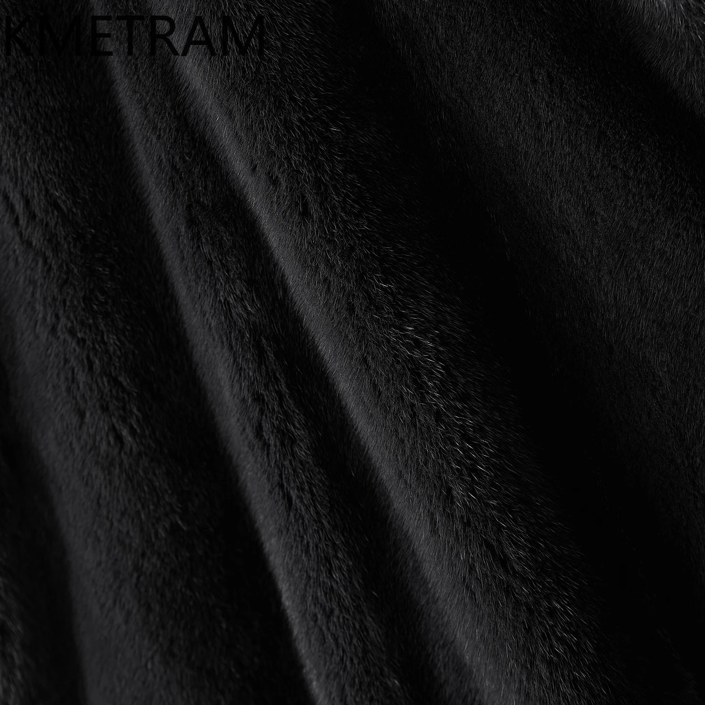 KMETRAM 100% Mink Fur Vest Black Real Fur Coat 2025 Winter Sleeveless Clothes for Woman Short New in Outerwears vestes femmes