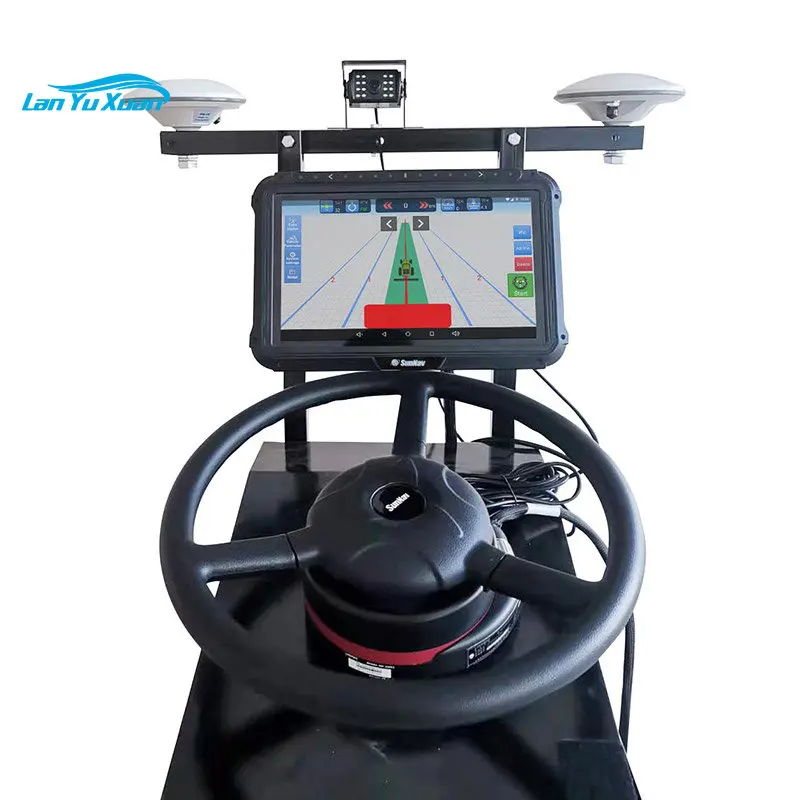 AG300 Sunnav Auto pilot system for tractor navigation Steering System Tractor Navigator  for seeding planting