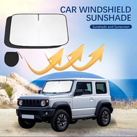 Car Windshield Sun Shade Covers for Front Window Sunscreen UV Parasol For Suzuki Jimny 4X4 JB74 JB64 Summer Car Accessories