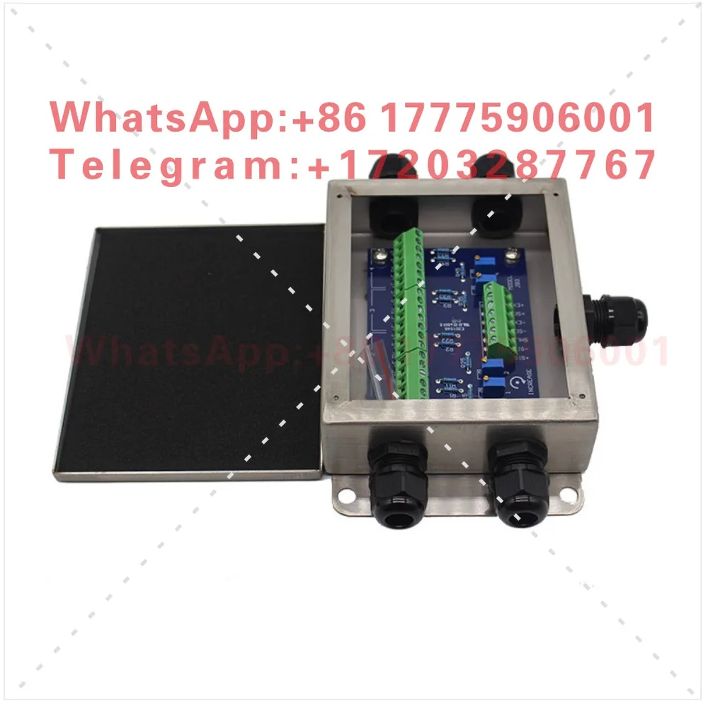 Power transmission JBOX-4PSS stainless steel weighing sensor junction box JB-SS can connect 4 sensors