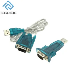 HL-340 USB To RS232 COM Port Serial PDA 9 Pin DB9 Cable Adapter Support Windows7 64