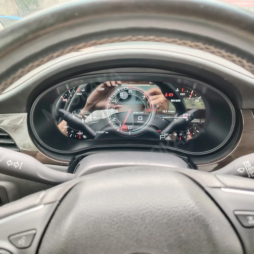 For Buick Regal 2016-2024 Car LCD Dashboard Digital Cluster Virtual Cockpit Instrument Speedometer Multifunctional Screen