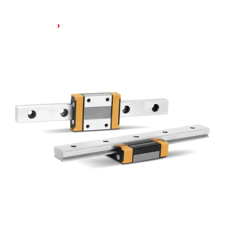 

ZM Factory supply 07 09 12 15 linear guide rail with linear bearing blocks Length customization replace miniature guide