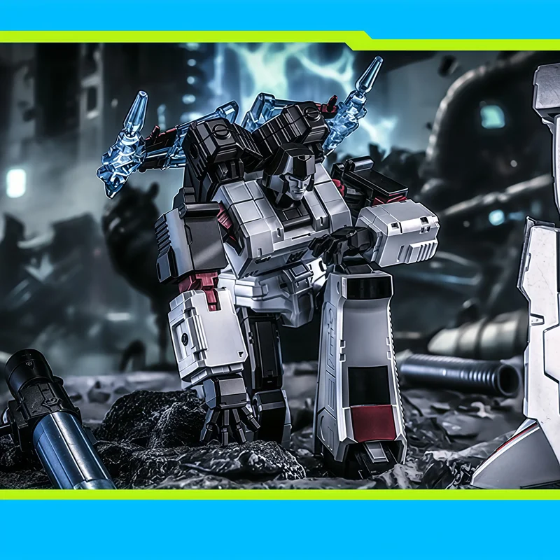 NOVO Transformando Megatron Starscream ‌   Figura de ação modelo montagem brinquedo coleção hobby móvel ornamento de mesa presentes de natal