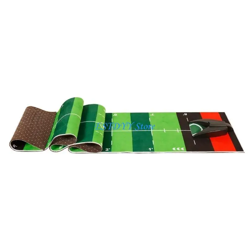 G6DE Golf Putting Green Accessorio per golf Tappetino per golf Tappetino per pratica da golf per interni, Tappetino per golf per