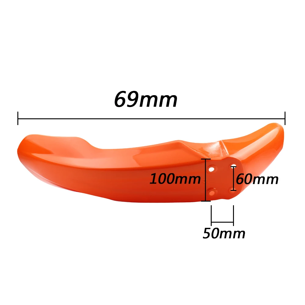 Motorcycle Front Fender Accessories Universal for KTM Husqvarna Kawasaki 2022 Moto Mudguard Plastic Sturdy Pit Bike Motocross view 2