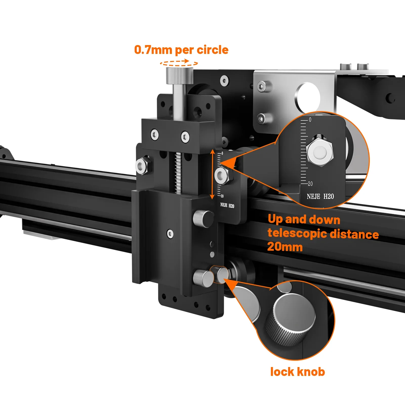 NEJE 3 Max V2 A40640 DIY CNCEngraver Wood Carving Cutting For Acrylic Leather Picture 3d Printer Marking Machine