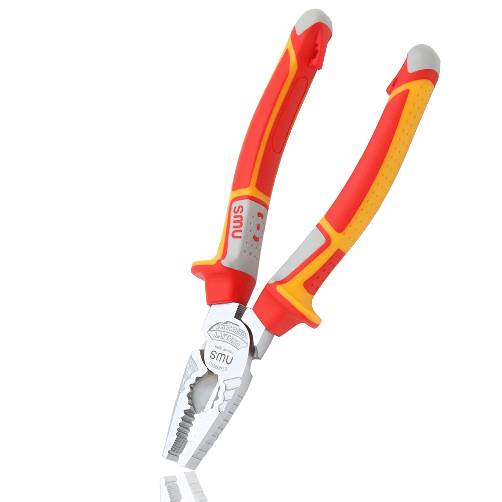 T50 Cutting Pliers Needle Nose Pliers Professional Electrician Hardware Hand Tools Industrial Grade Eccentric Wire Pliers 6/7/8\