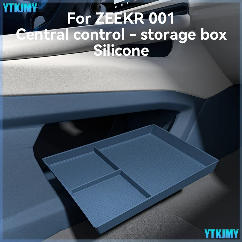 

For ZEEKR 001 central control lower storage silicone box,armrest box, lower load, door storage box/ cars accessories