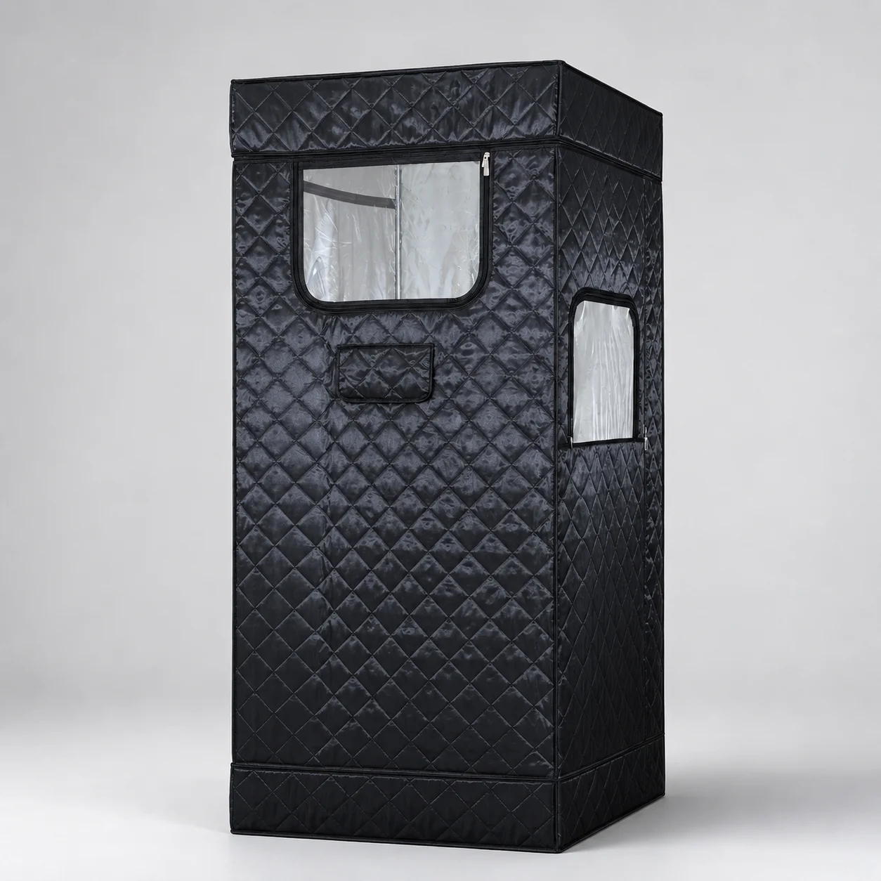 Portable Steam Sauna Tent, Multi-Layer Heat Retention, Thermal Enclosure, Efficient Steam Sessions, Home Spa Relaxation