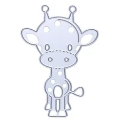 Giraffe Metal Crafts Cutting Dies Stencils for DIY Scrapbooking Photo Album Decorative Embossing Paper Card Mold Cutter