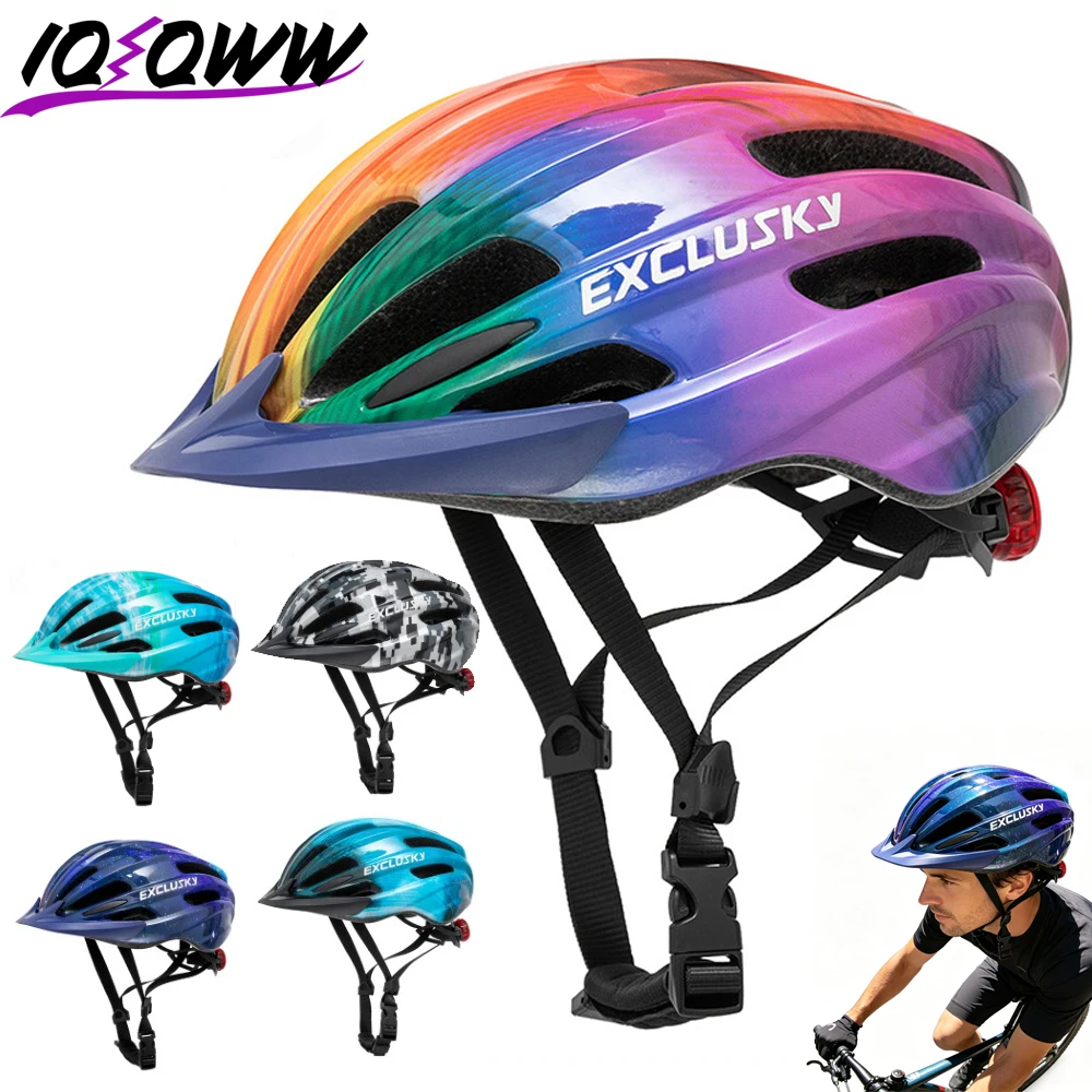 Cycling Safety Gear For Kids - Kids Bike Helmet with LED Light,