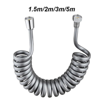 1Pcs Telephone Line Spring Shower Hose Toilet Bidet Bathroom Accessories Sprayer Connect Pipe Flexible 1.5M/2M /3M/5M Hoses