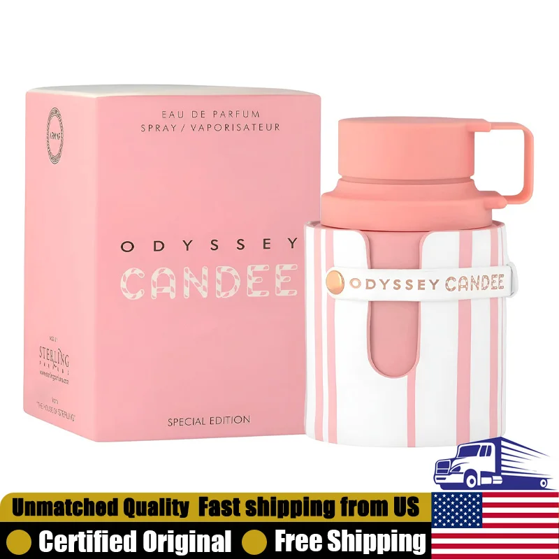 

Armaf Odyssey Candee Eau de Parfum 3.4 Oz Premium Arabian Perfumes Lasting Sweet Gourmand Pheromones Cologne Perfume for Women