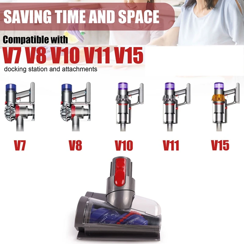 Головка щетки для пылесоса Dyson V7 V8 V10 V11 V15