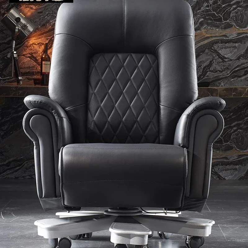 

Chair Gamer 7-Point Vibrating Bedroom Armchair Solid Wood Frame Electric Footrest Recliner Computer Chair With Wheels Furniture