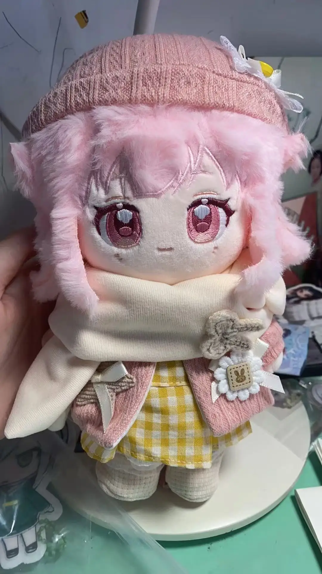 

Stuffed 20cm Anime Project Sekai Phoenix Laughs Dream Emu Cartoon Plush Doll Toy Dress-up Kid Adults Collectible Cotton Gifts