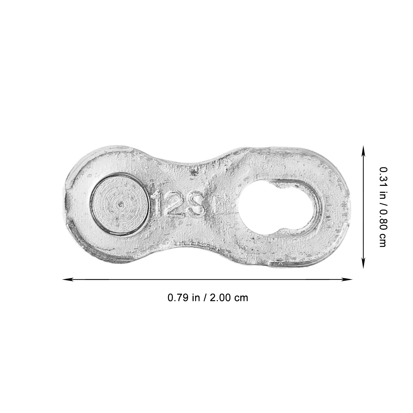 2Pairs Bike Chain Joints Steel Connectors Durable Easy Install Bikes Cycling Accessories Bike Chain Joints