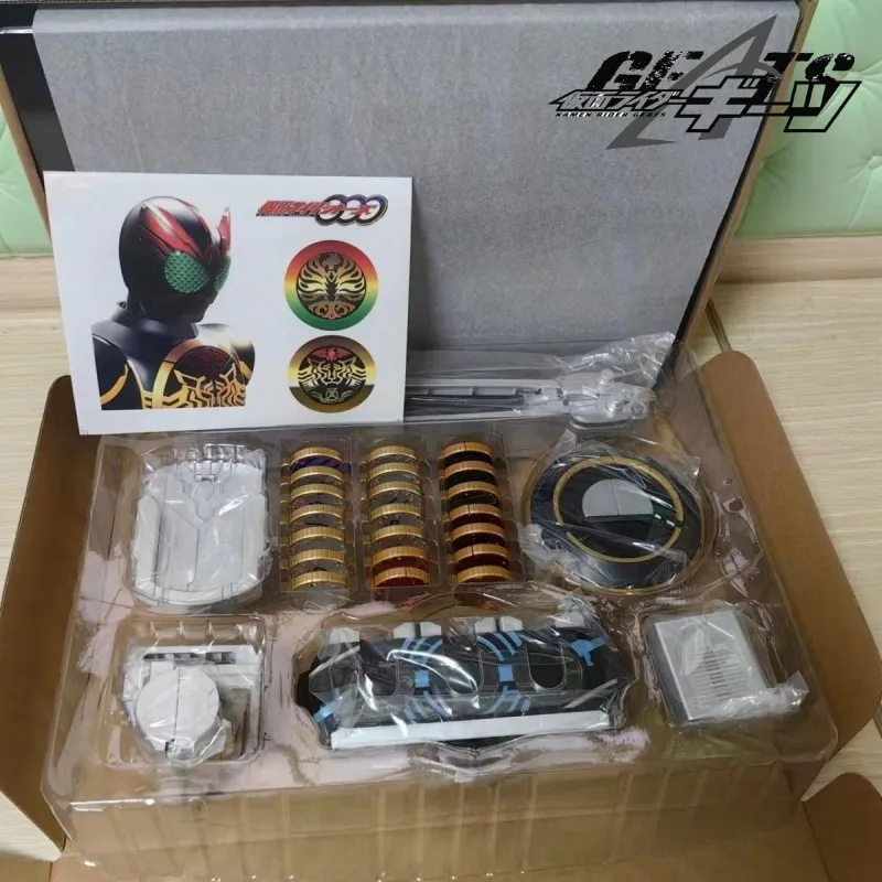 Kamen Rider Anime Figure DX Upgraded Belt Oz Driver 21Core Coin Action Figures Deluxe Edition Kids Collectible Toy