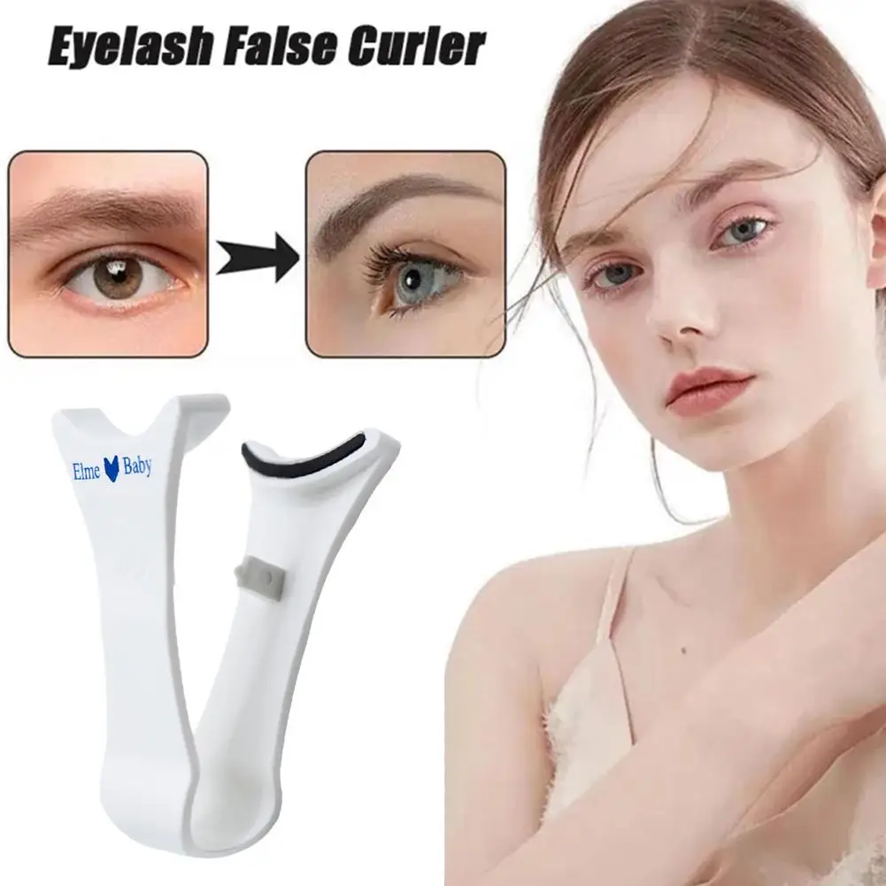 Magnetic Eyelash Curler Portable Efficient Convenient For Beginners False Eyelash Aid Wide-angle Arc-magnifying Eyelash Cur H3N6