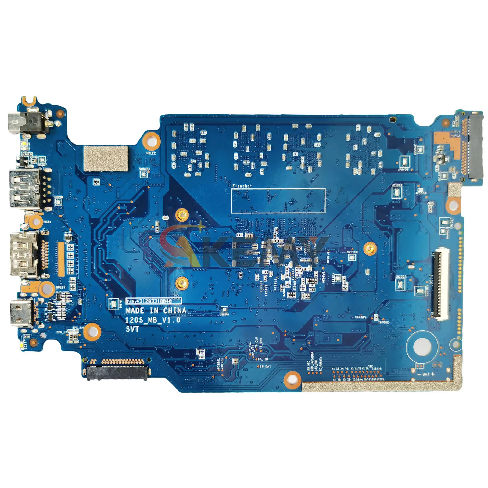 For Lenovo 120S-14IAP S130-14IGM Laptop Motherboard With N4100 N3350 CPU 4GB RAM M.2 Interface 100% Fully Tested