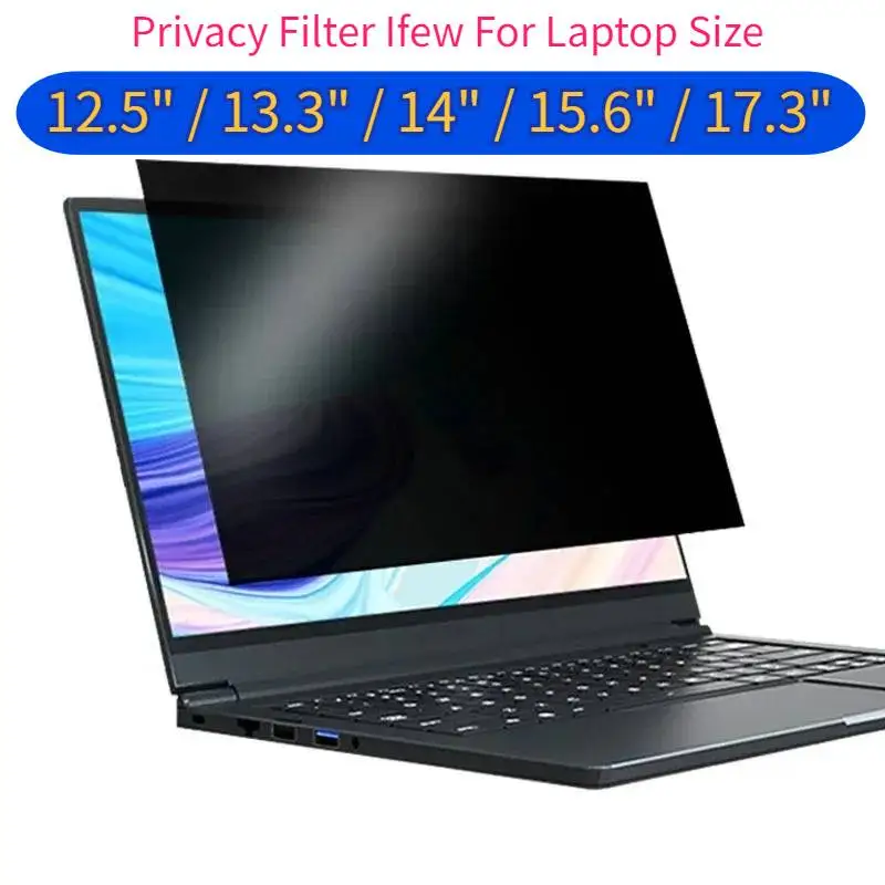 14" 15.6" 15 6 Pulgadas Protector de Pantalla de Privacidad para Laptop 14 15.6 Pulgadas Anti-Espía Película para Monitor de Computadora Portátil 2