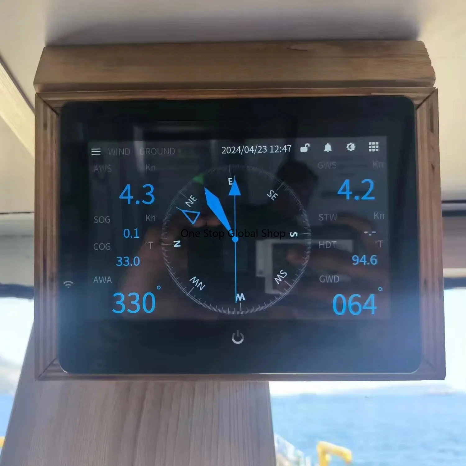 Manufacturer-Supplied Digital Display Anemometer Wind Sensor Wind Speed for Marine Supplies