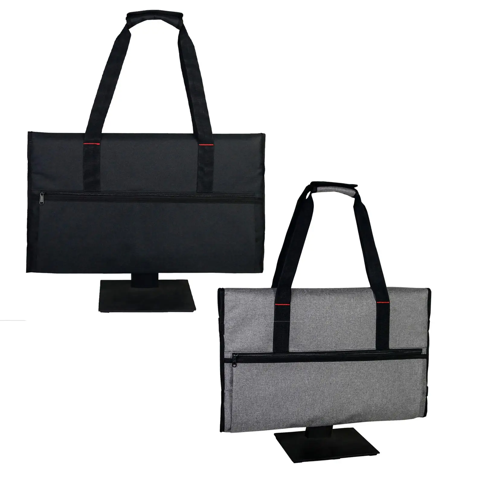 Sac de transport pour écran LCD de 24 pouces, protection complète pour ordinateur de voyage en plein air