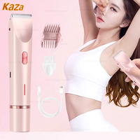 Electric Razor for Women Body Leg Bikini Hair Trimmer Painless Face Mustache Shaver Underarm Hair Removal Portable Epilator Tool