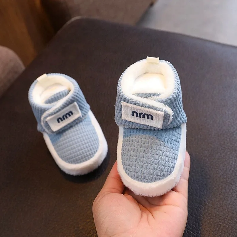 Fashion Baby Casual Shoes Girls Boys Cotton Snow Boots Warm Baby Boots  Baby Boy Winter Cotton Shoes Sneakers