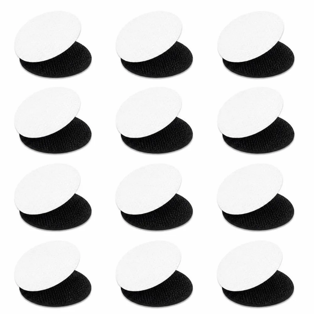 12pairs Self Adhesive Anti-Slip Grip Mats 50mm Fixing Bed Sheet Mattress Holder Furniture Protectors Pads Fastener Tape