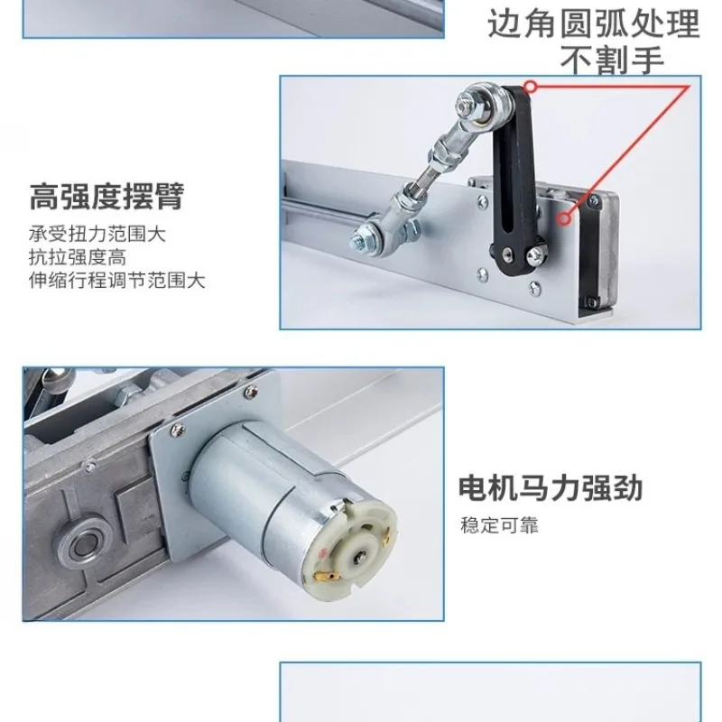 for 24V DC Reciprocating Linear Actuator Speed Control Telescopic Stroke 3-15CM Motor Kit