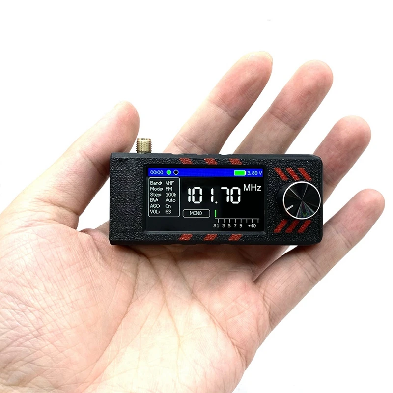 MINI SI4732 Rádio DSP Receptor de rádio suporta FM AM (MW Andsw) Andssb (LSB Andusb)