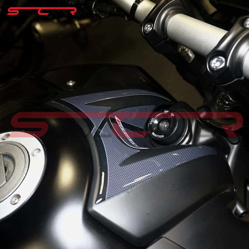 Protection Décorative 3D Autocollants Protection Zone Clé Compatible Convient Pour Yamaha MT-09 2021 2022 2023 MT09 SP 21 22 23 FZ09