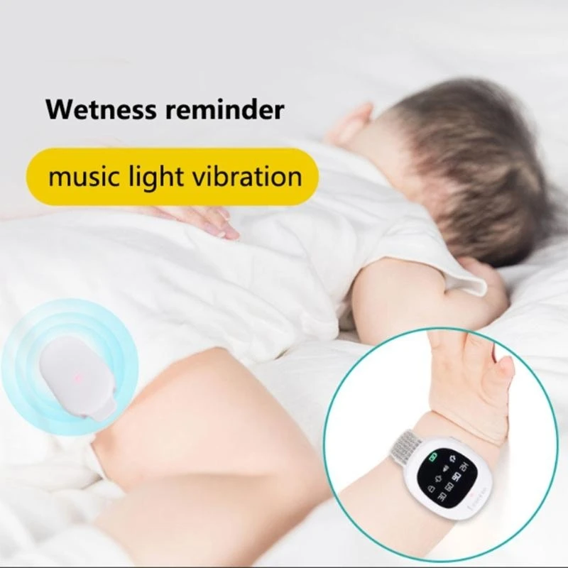 Pee Alarm Bedwetting Reminder Wireless Bedwetting Alarm Wireless Urine Wet Alarm Potty Training for Children Kid Elders