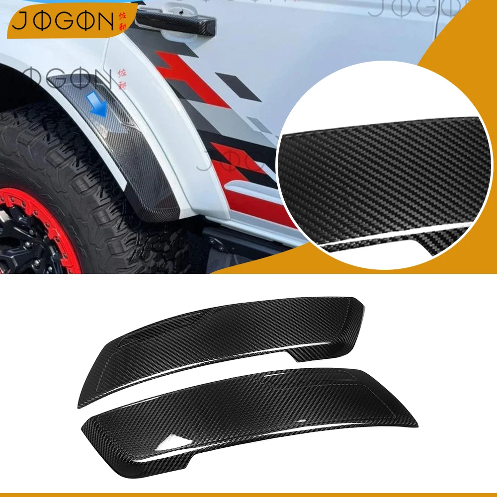 For Ford Bronco Raptor Sport Utility 4-Door 2021-2026 Car Rear Wheel Mud Splash Protection Cover Fender Flare Guard Trim