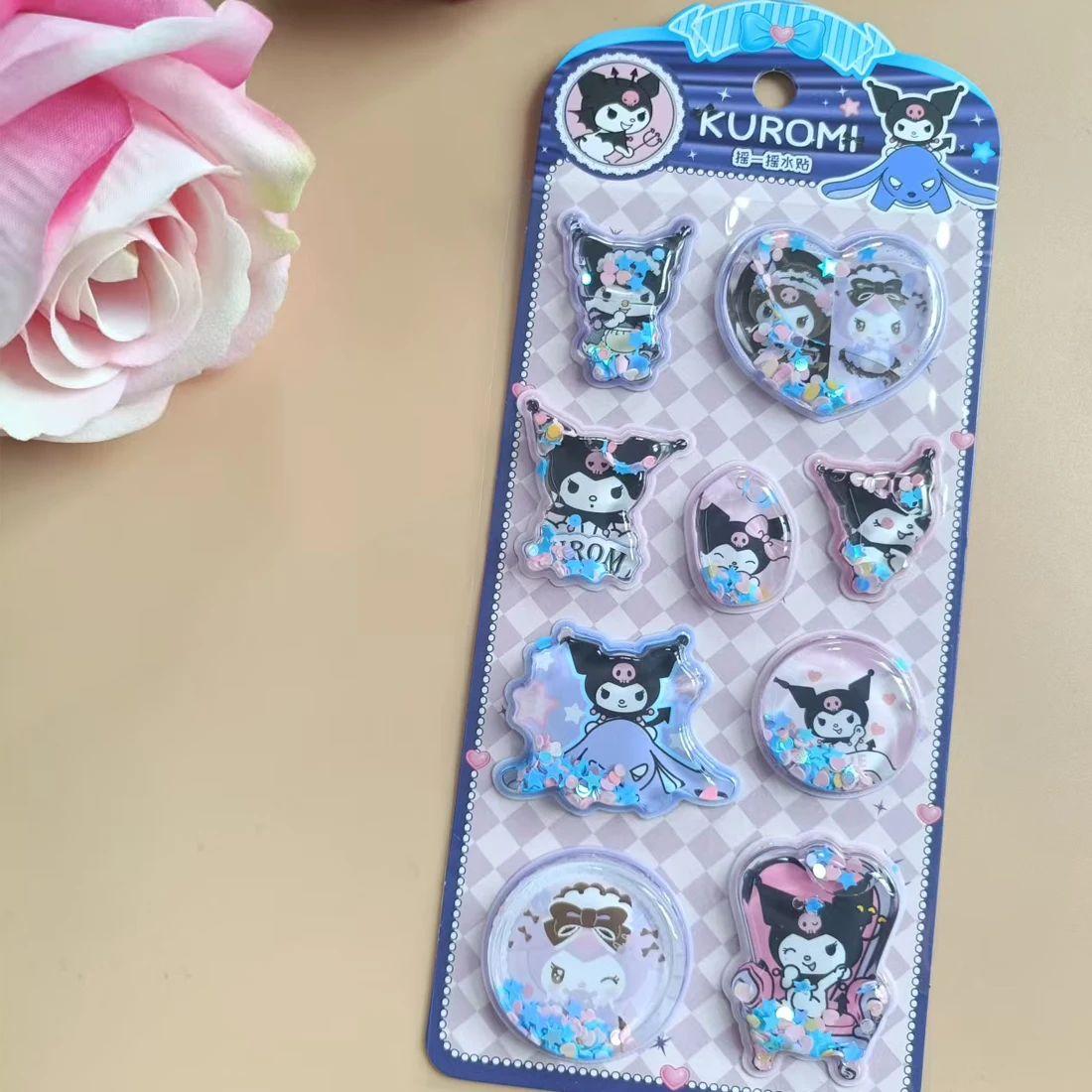 @ Sanrio Water Flash Stickers Hello Katie Laptop Telefoonhoesje Stickers Briefpapier Kinderspeelgoed Stickers Kerstcadeaus