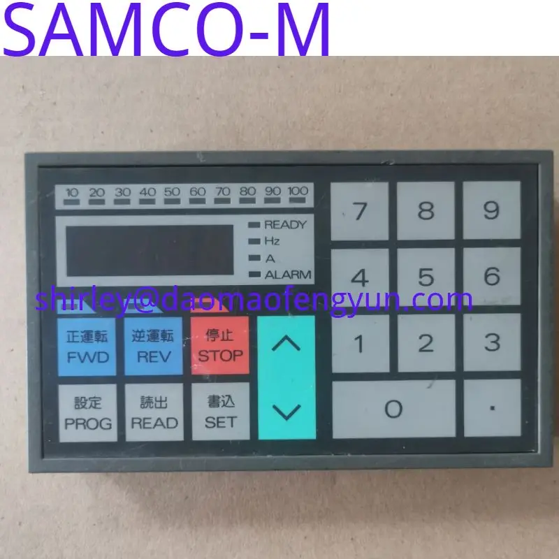 Used Frequency converter SAMCO-M  panel operator control display screen