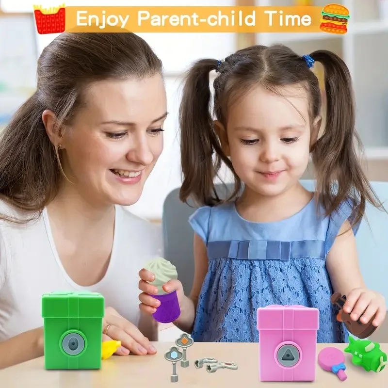 Baby Montessori Learning Toys Ocean Animal Finger Puppet Gift Set 10 Numbered & Matching Game Fine Motor Sorting Toy For Toddler