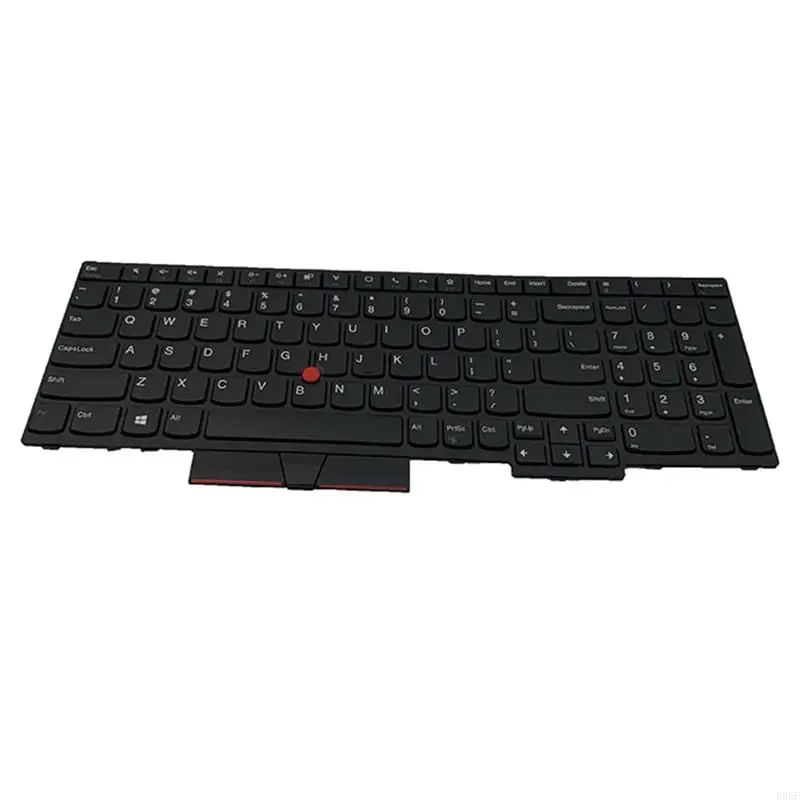 

B0KF Оригинальная английская клавиатура ноутбука с подсветкой для P15S Black