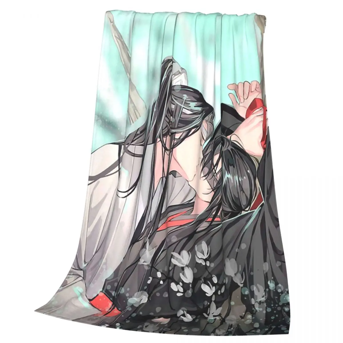 Mo Dao Zu Shi The Grandmaster Of Demonic Cultivation Blankets Soft Warm Flannel Throw Bedding for Bed Picnic Travel Home Couch
