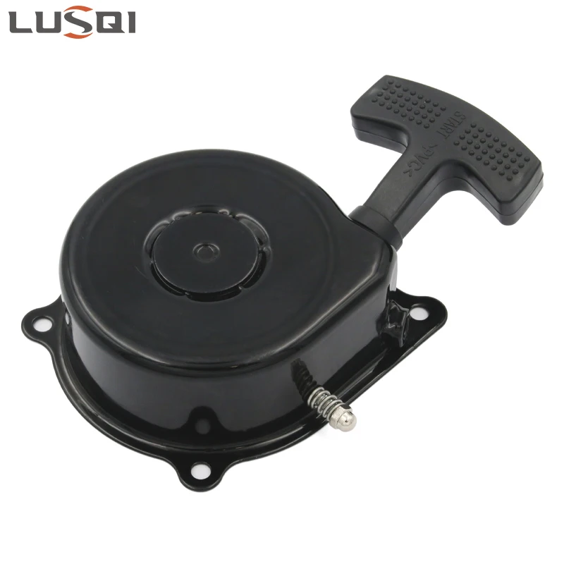 LUSQI Easy Pull Recoil Starter Gasoline Engine Fit Suzuki LT-A50 ALT50 Quadmaster Quad Runne Aluminum Alloy Engine Starter
