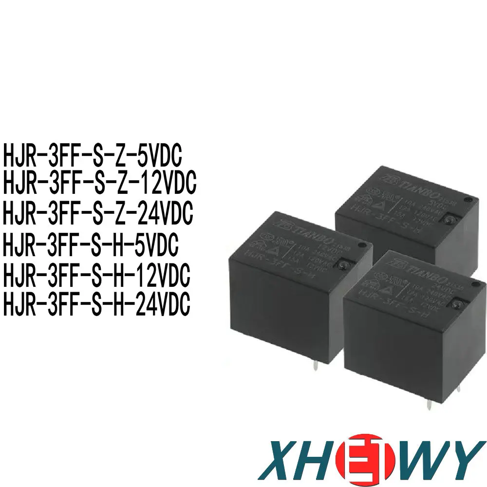 HJR-3FF-S-H-Z 05VDC 12VDC 24VDC 10A 4-pin 5-pin relay HJR-3FF-S-Z HJR-3FF-S-H HJR-3FF-S-Z-24VDC HJR-3FF-S-H-5VDC HJR-3FF-S-H-12V