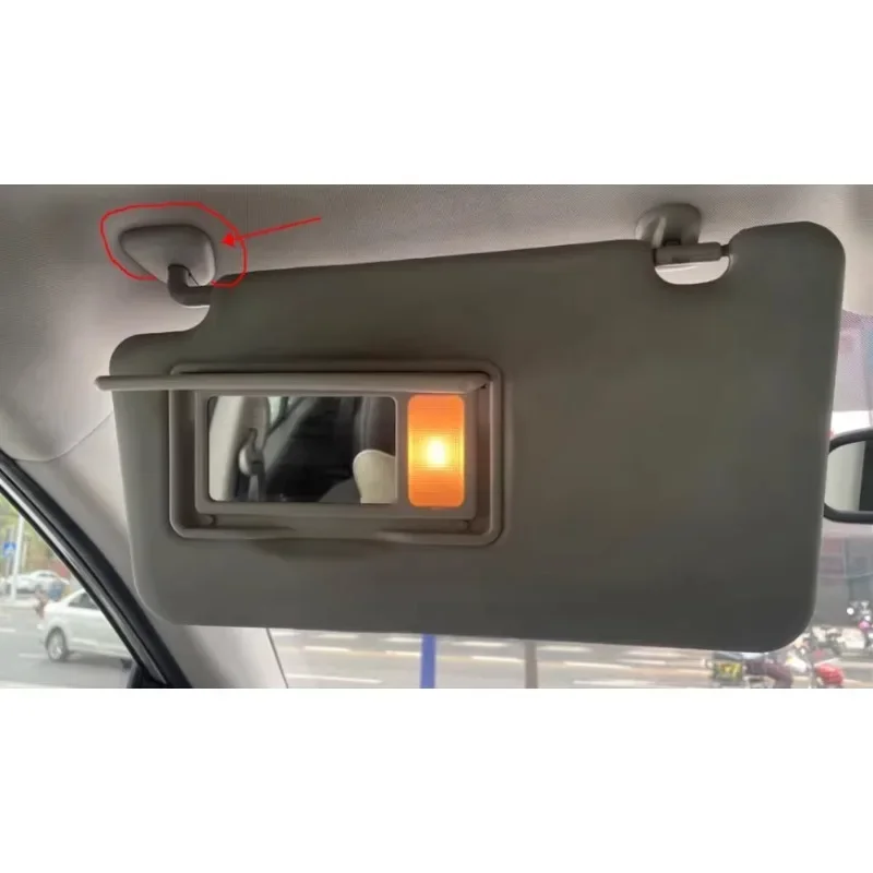 Genuine Sun Visor with Makeup Mirror and Light Left Right for Renault Koleos 2006-2016 96400JY55A Interior Replacement Parts