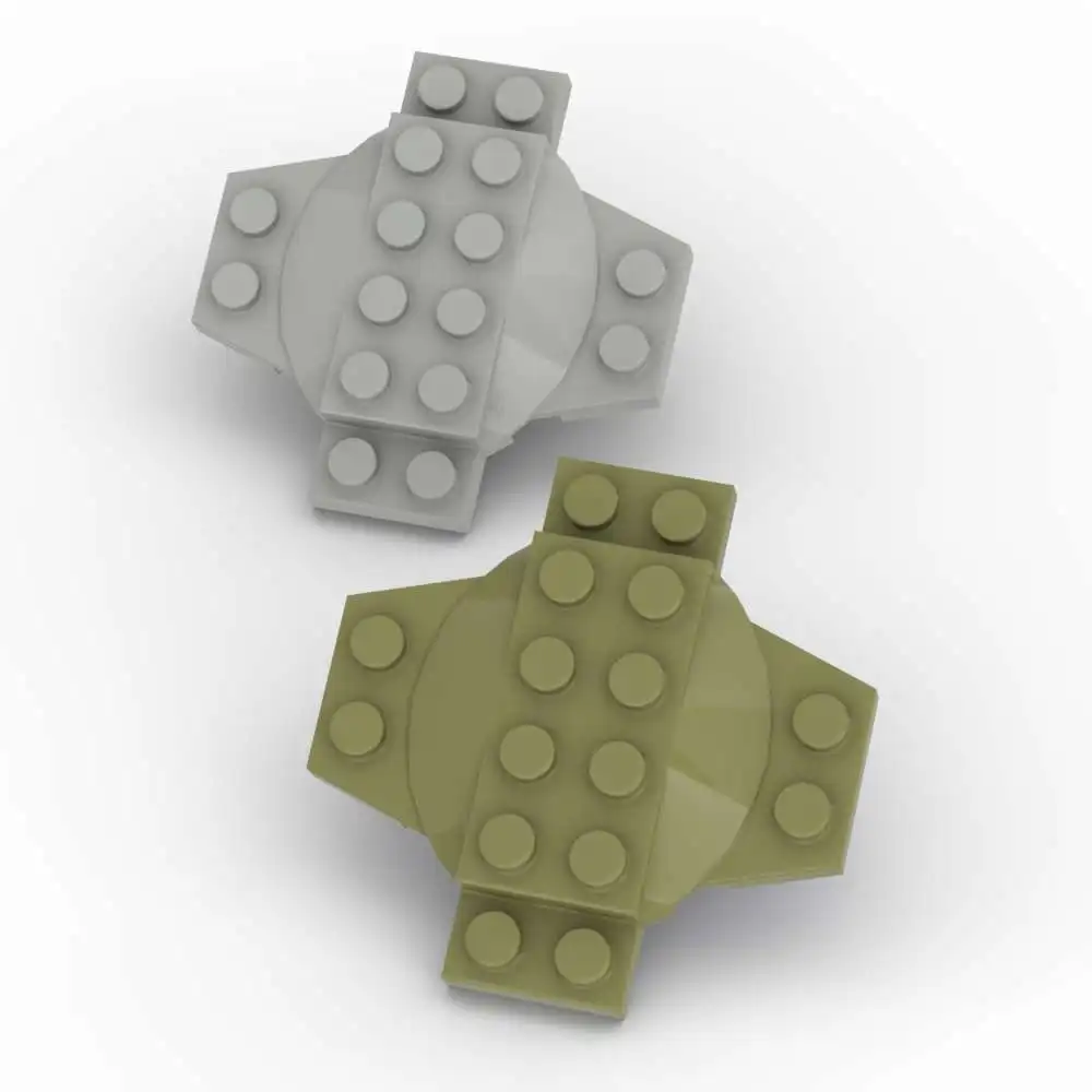 MOC 1 قطعة 30303 مع لوحة قبة التراص استبدال الطوب تعديل 6x6x2/3 الصليب بناء لعبة المكعبات الكبار الأولاد هدايا العيد