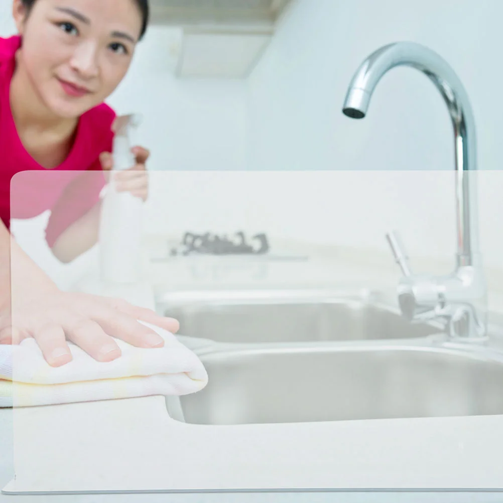 Bañeras antisalpicaduras de 2 piezas, protector de agua para ducha, lavabo de PVC, tapón de barrera contra salpicaduras